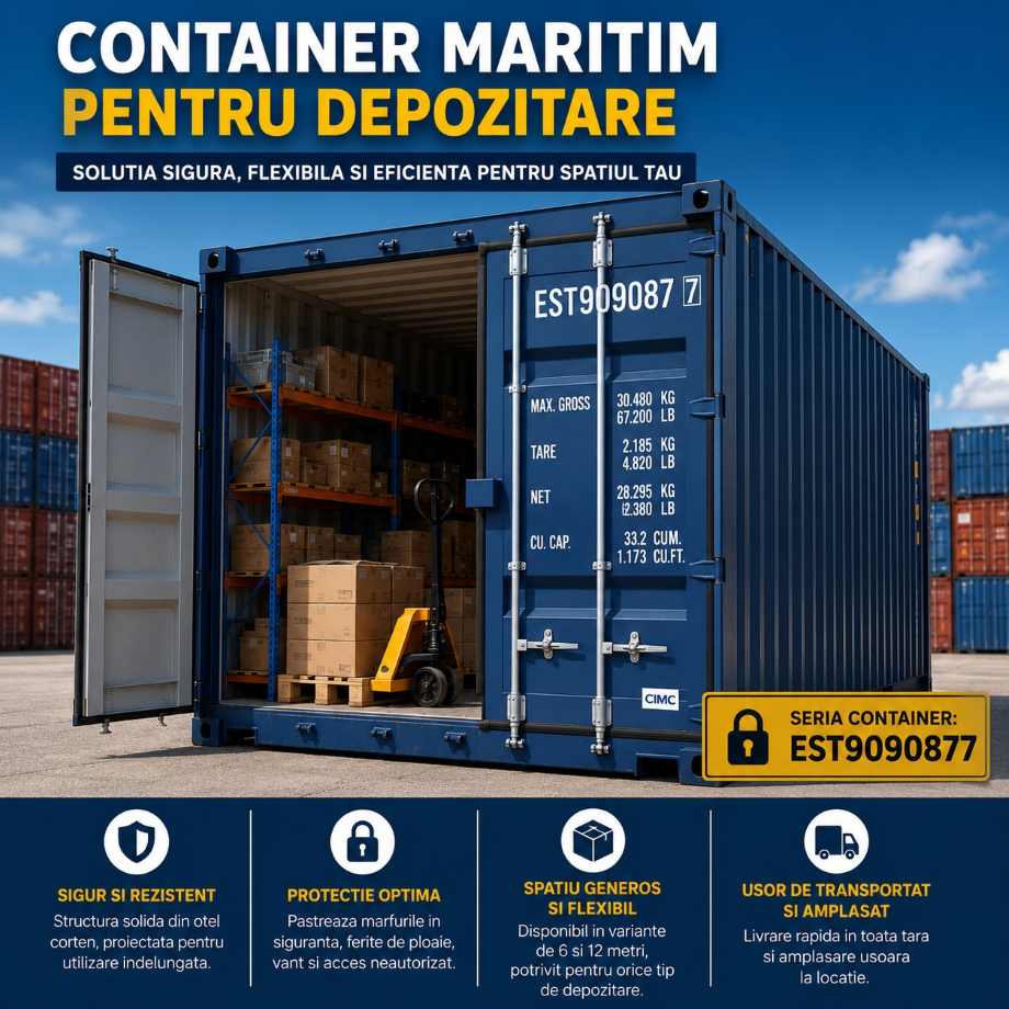 Container maritim pentru depozitare EstPoint