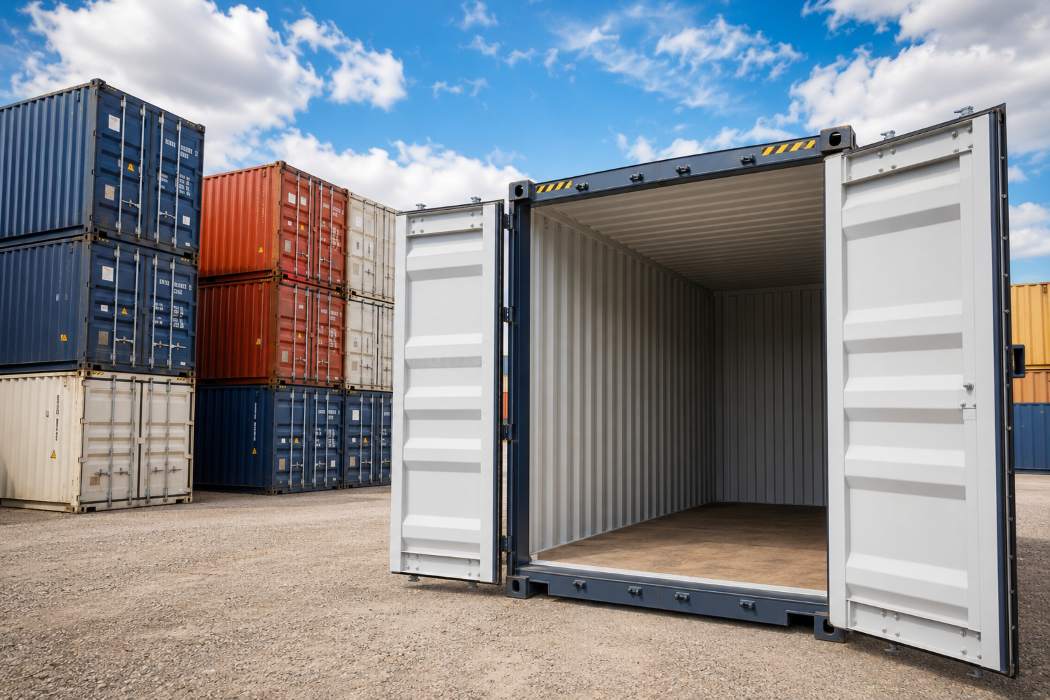 Cum alegi corect un container maritim pentru depozitare