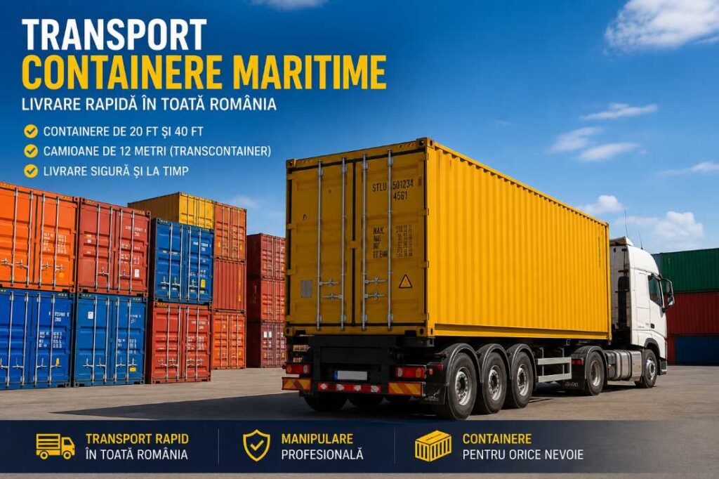 Transport Containere in Romania