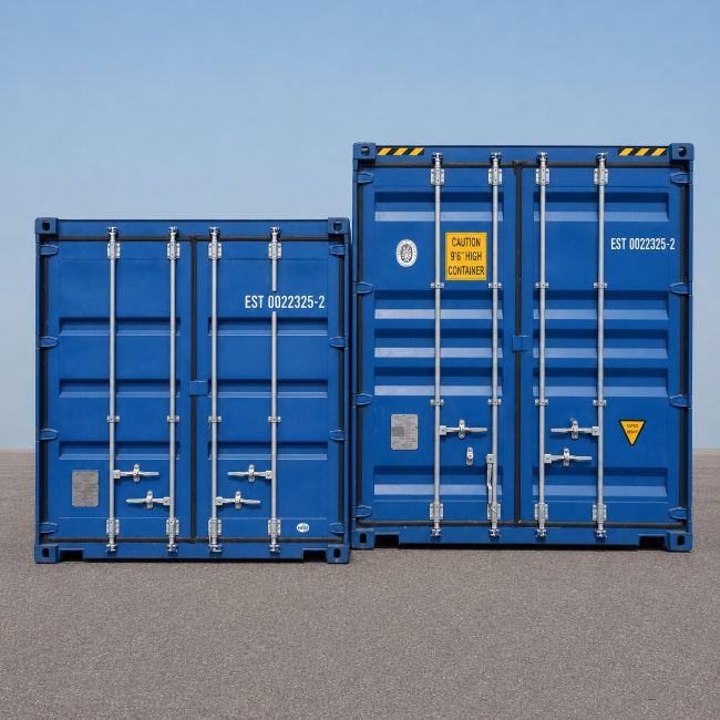 Alegem Container High Cube sau Standard? Alegem Container High Cube sau Standard